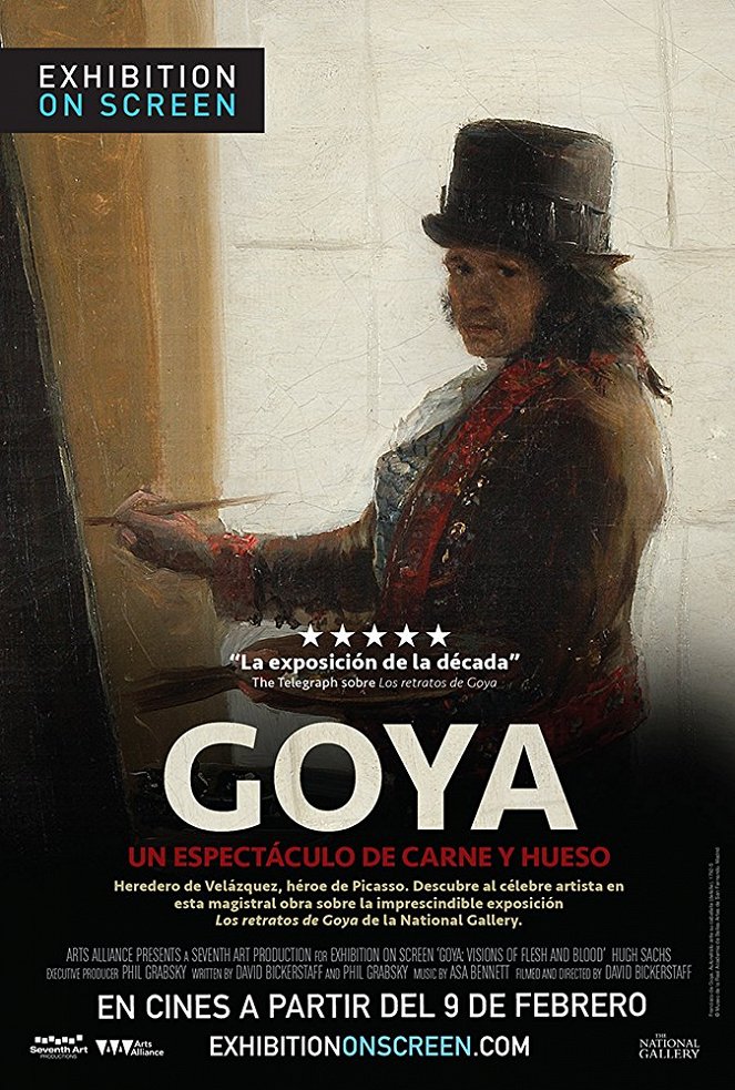 Goya: Un espectáculo de carne y hueso - Carteles