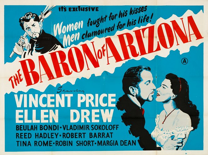 The Baron of Arizona - Posters