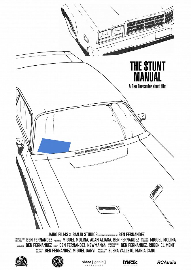 The Stunt Manual - Carteles