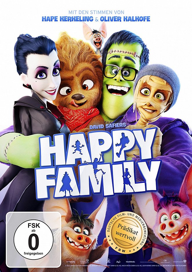 Szörnyen boldog család - Plakátok