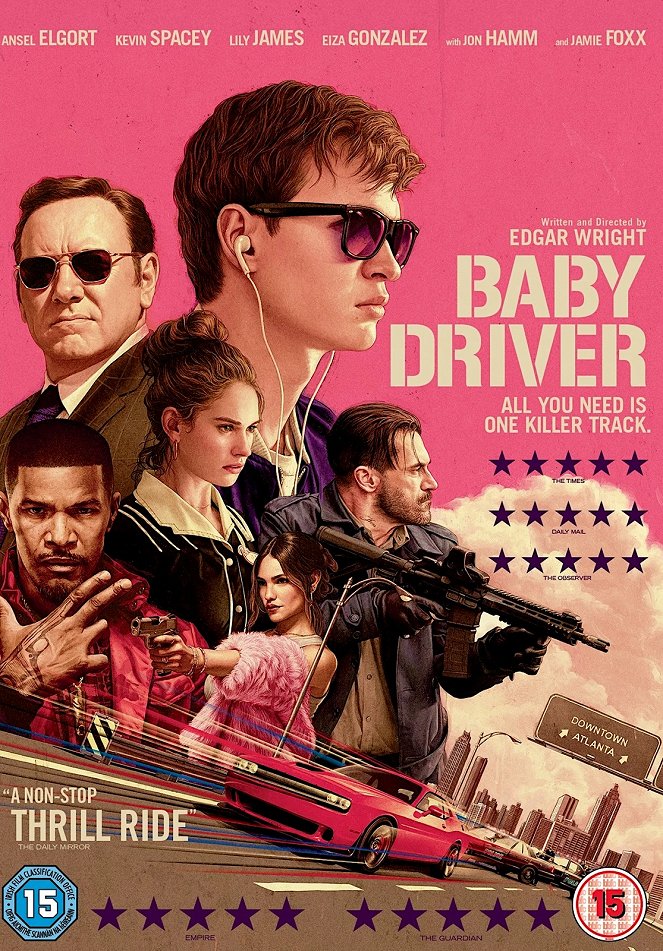 Baby Driver - Alta Velocidade - Cartazes