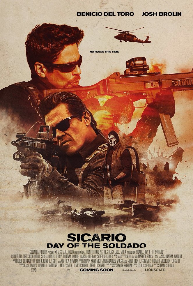 Sicario 2: Soldado - Plakáty
