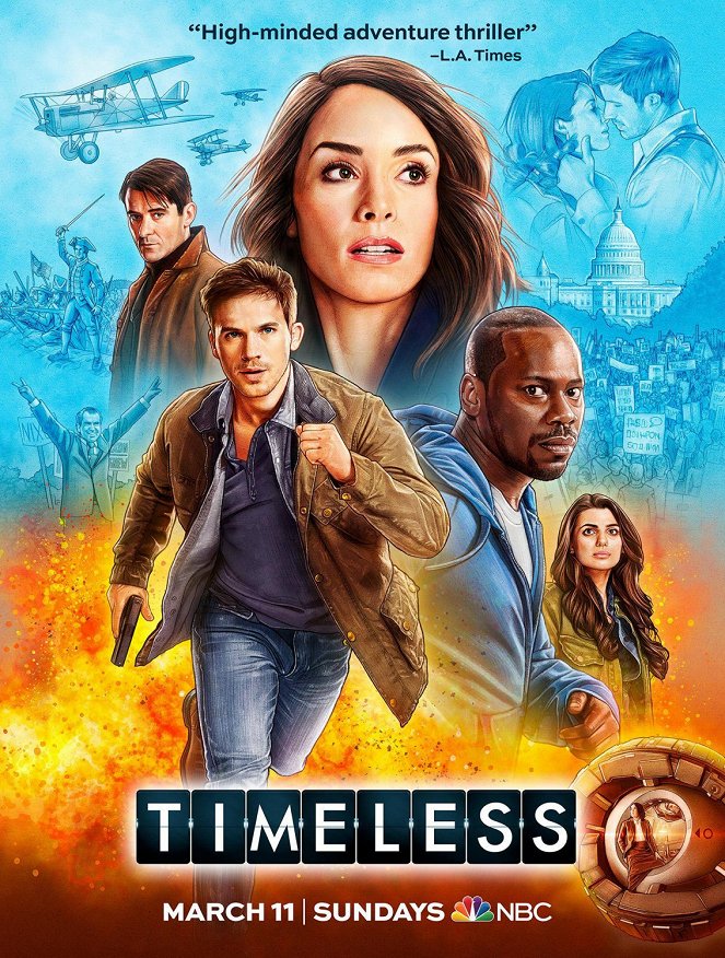 Timeless - Timeless - Season 2 - Cartazes