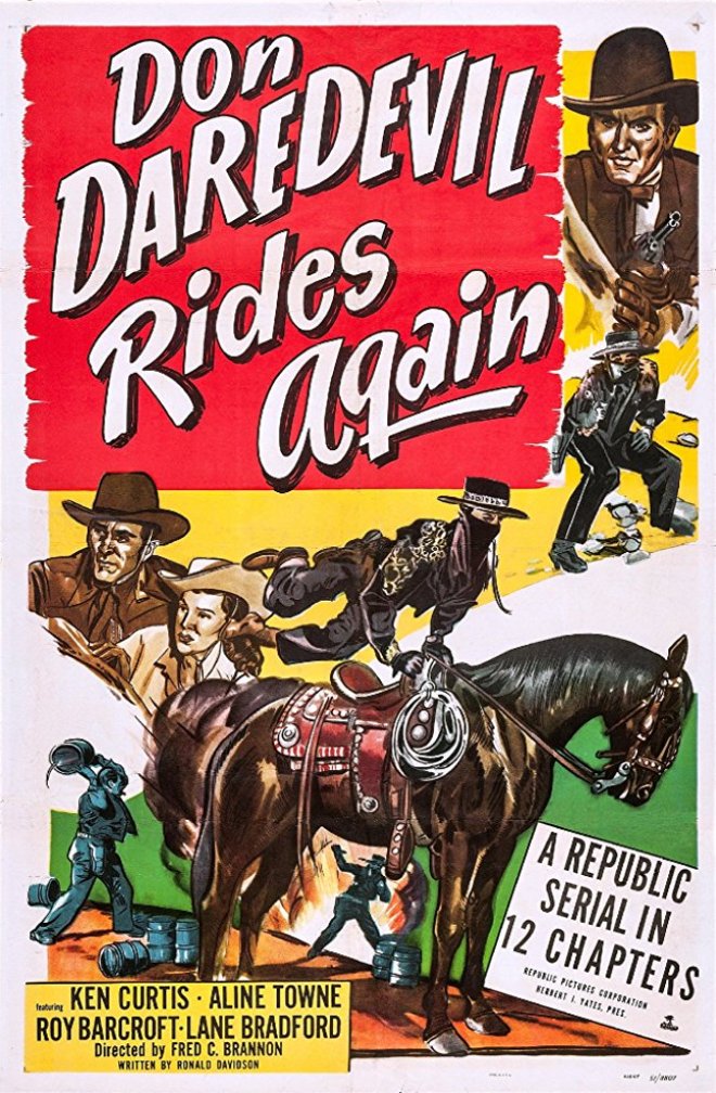 Don Daredevil Rides Again - Plakáty