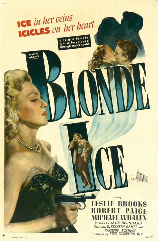 Blonde Ice - Posters