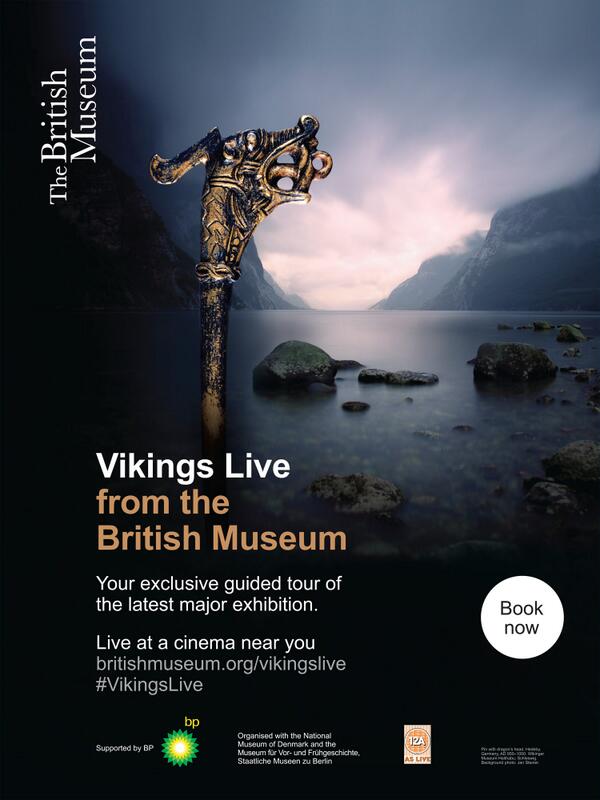 Vikingek nyomában - tárlatvezetés a British Múzeumból - Plakátok