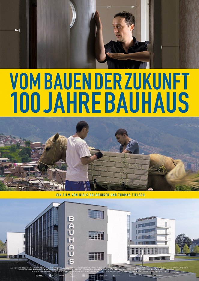 Vom Bauen der Zukunft - 100 Jahre Bauhaus - Julisteet