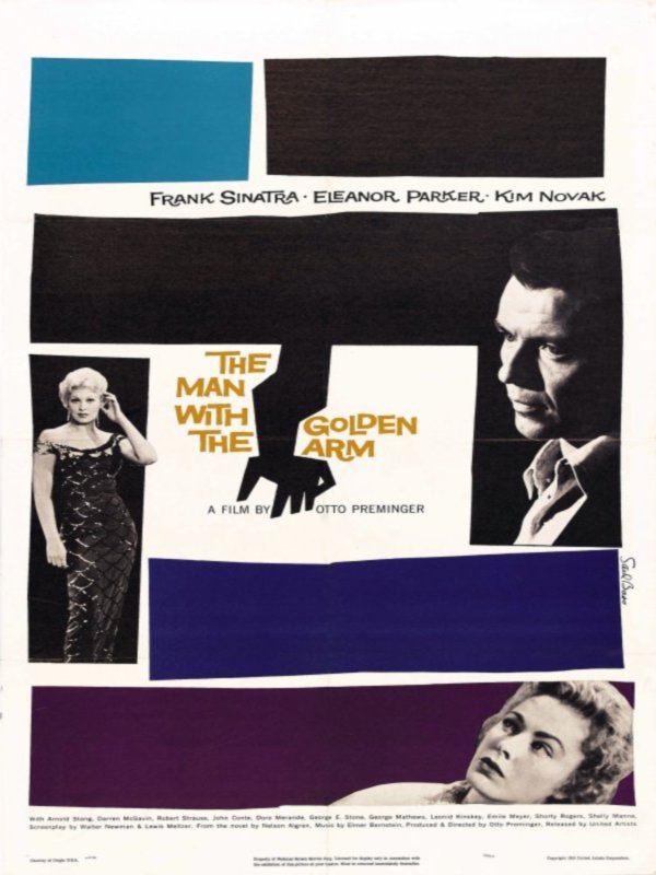 The Man with the Golden Arm - Posters