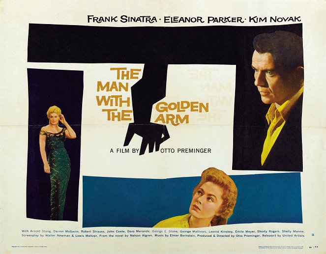 De man met de gouden arm - Posters
