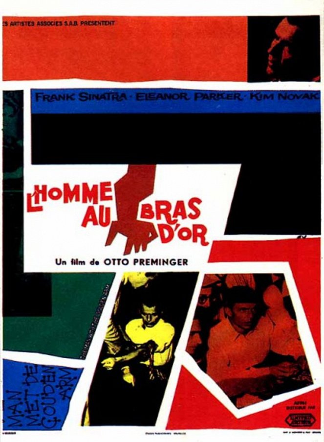 L'Homme au bras d'or - Affiches