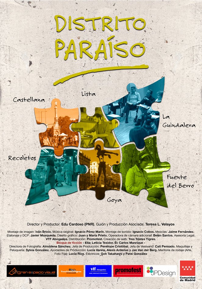 Distrito Paraíso - Plakaty