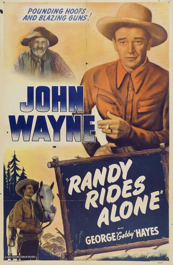 Randy Rides Alone - Posters