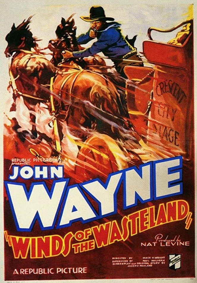 John Wayne - A nagy postakocsi futam - Plakátok