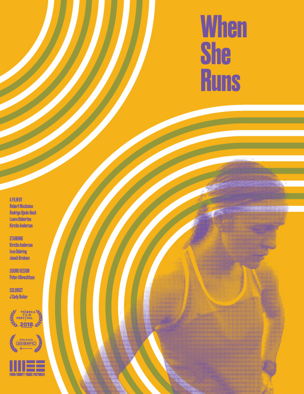 When She Runs - Posters