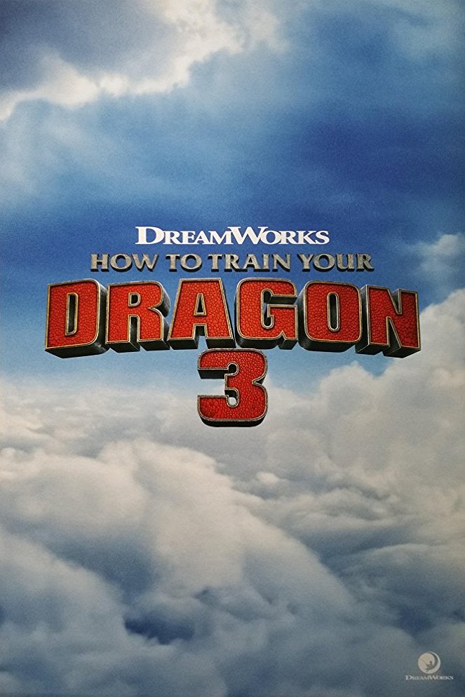Cómo entrenar a tu dragón 3 - Carteles