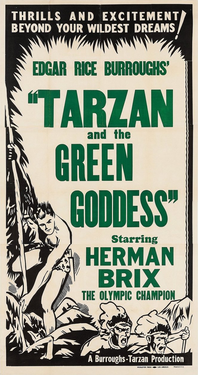 Tarzan ja vihreä jumalatar - Julisteet