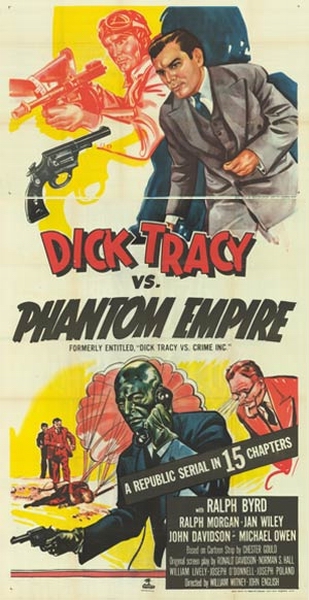 Dick Tracy vs. Crime Inc. - Plagáty