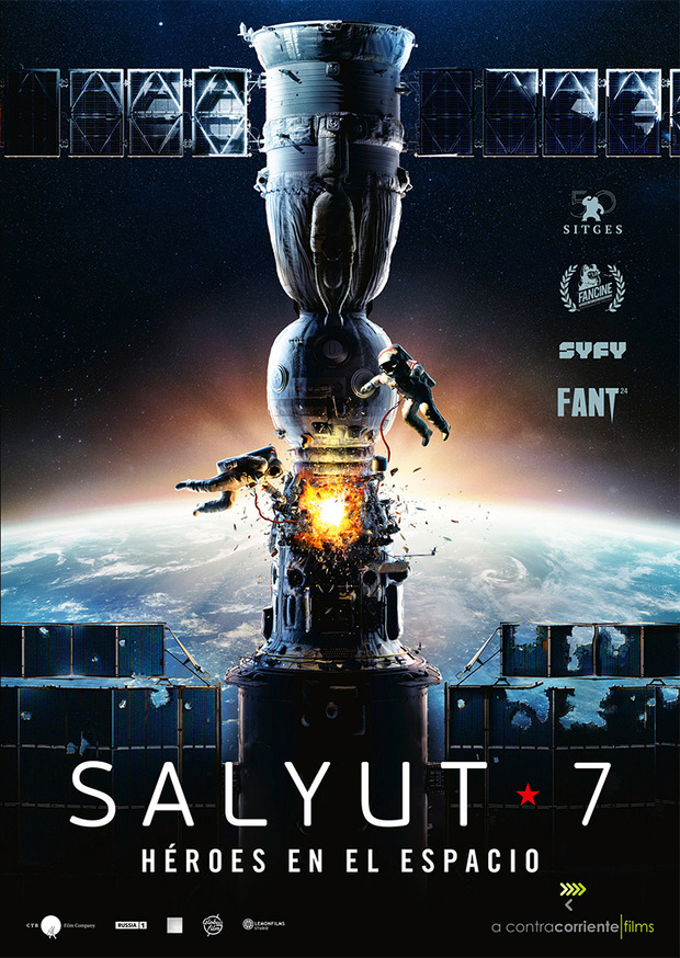 Salyut 7, Héroes en el espacio - Carteles