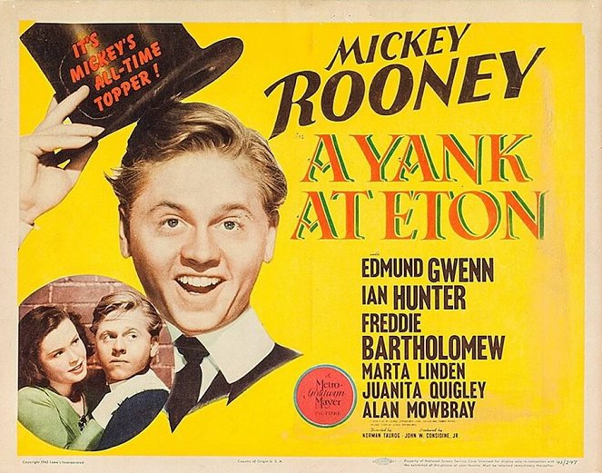 A Yank at Eton - Plakáty