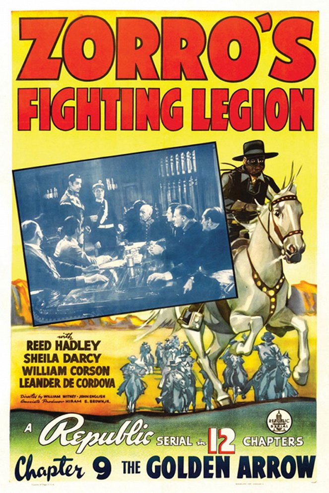Zorro's Fighting Legion - Plakaty