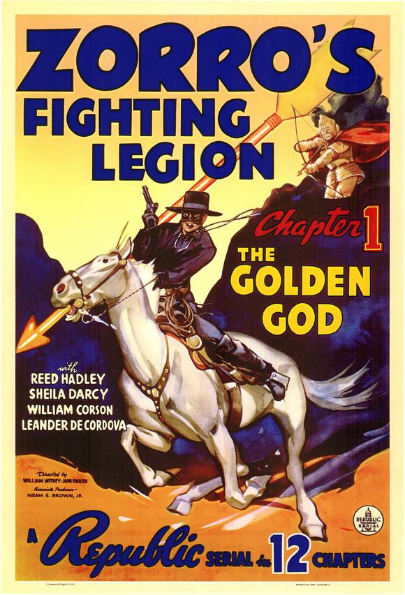 Zorros Legion reitet wieder - Plakate