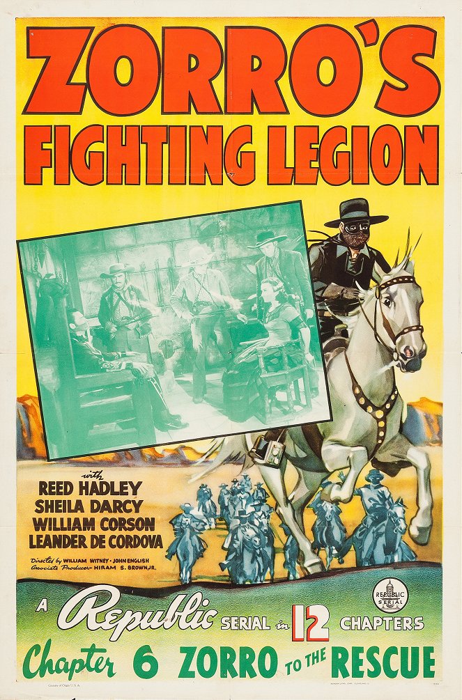 Zorro's Fighting Legion - Plakátok