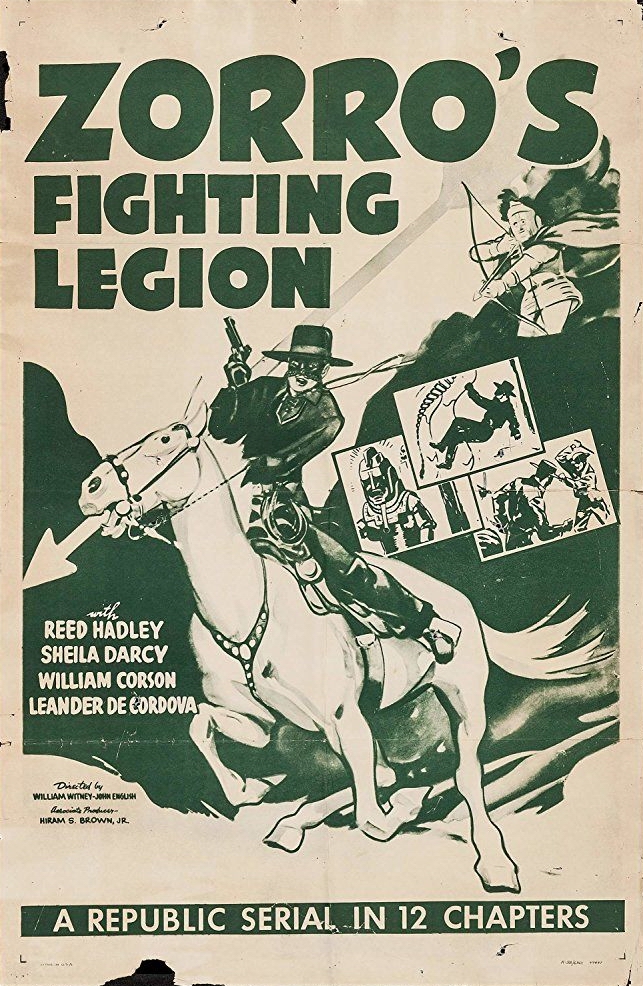 Zorro's Fighting Legion - Carteles