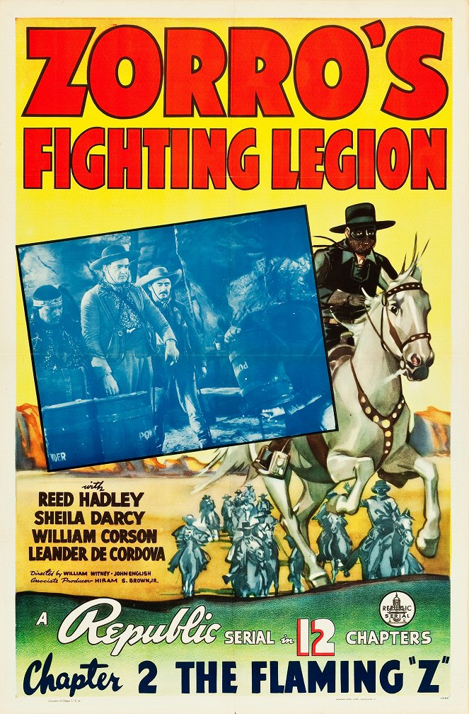 Zorro's Fighting Legion - Plakaty