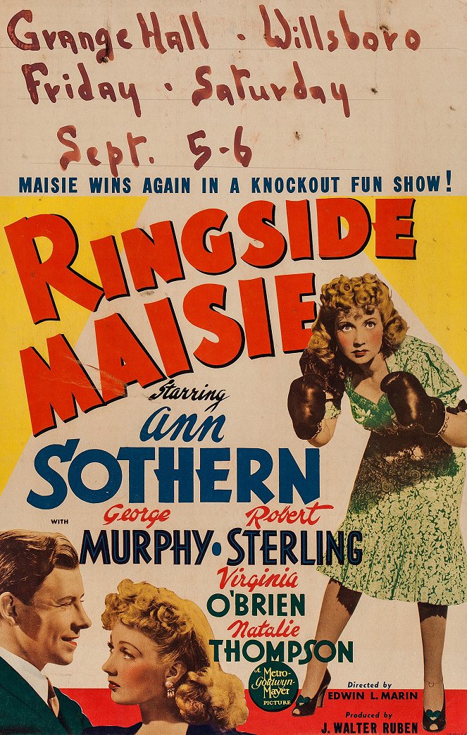 Ringside Maisie - Affiches