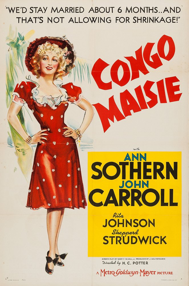 Congo Maisie - Plakate