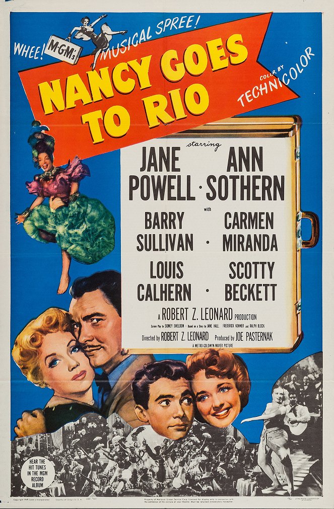 Nancy Goes to Rio - Posters