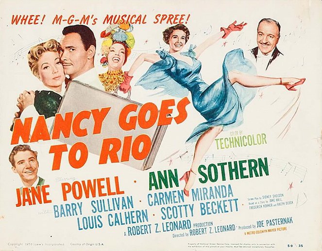 Nancy Goes to Rio - Plakaty