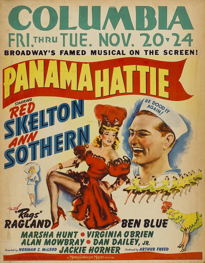 Panama Hattie - Posters