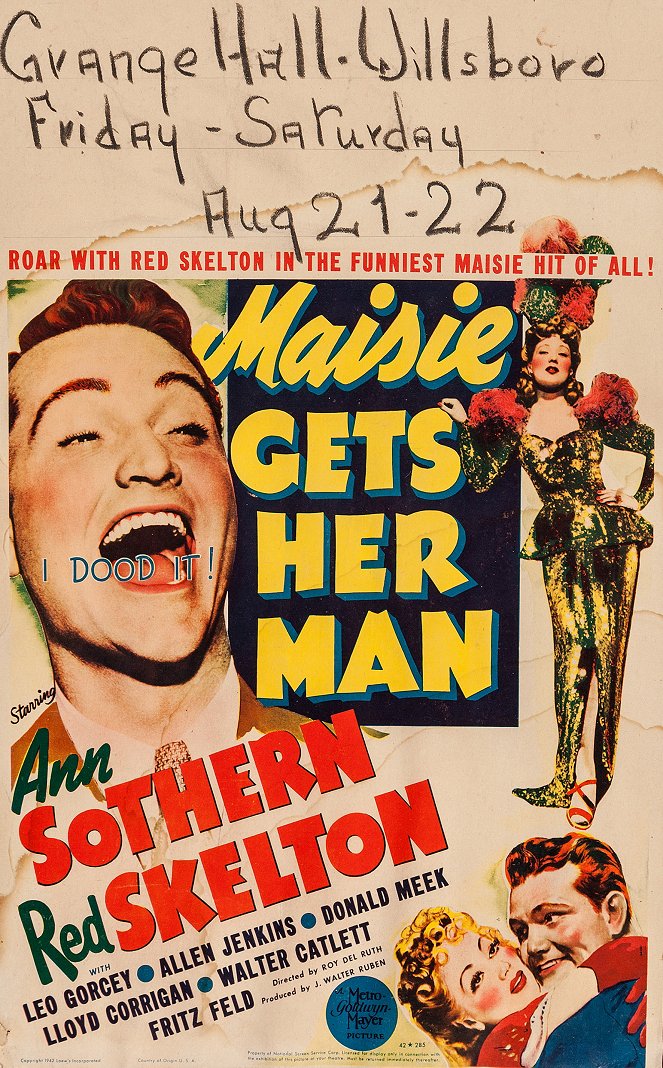 Maisie Gets Her Man - Plakate