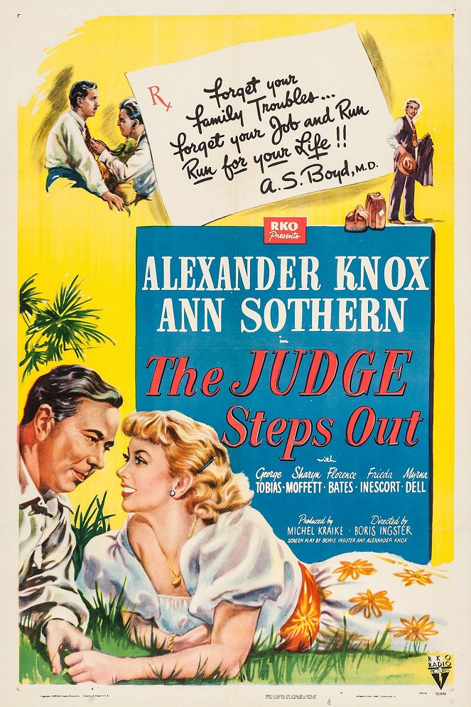 The Judge Steps Out - Affiches