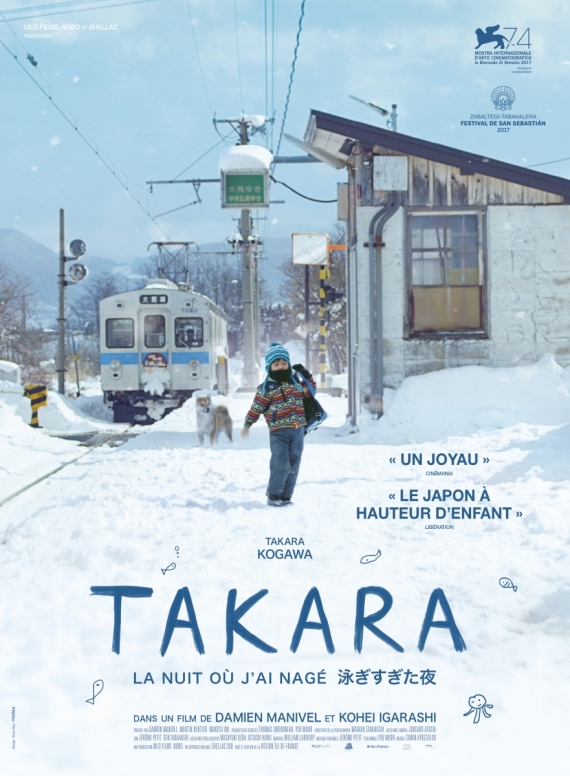 Takara, la nuit où j'ai nagé - Affiches