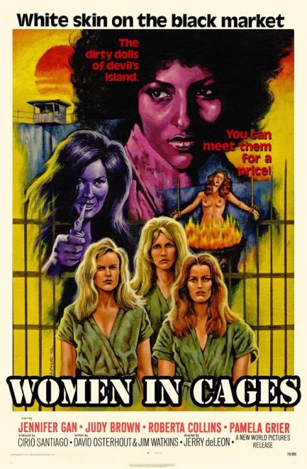 Femmes en cages - Affiches
