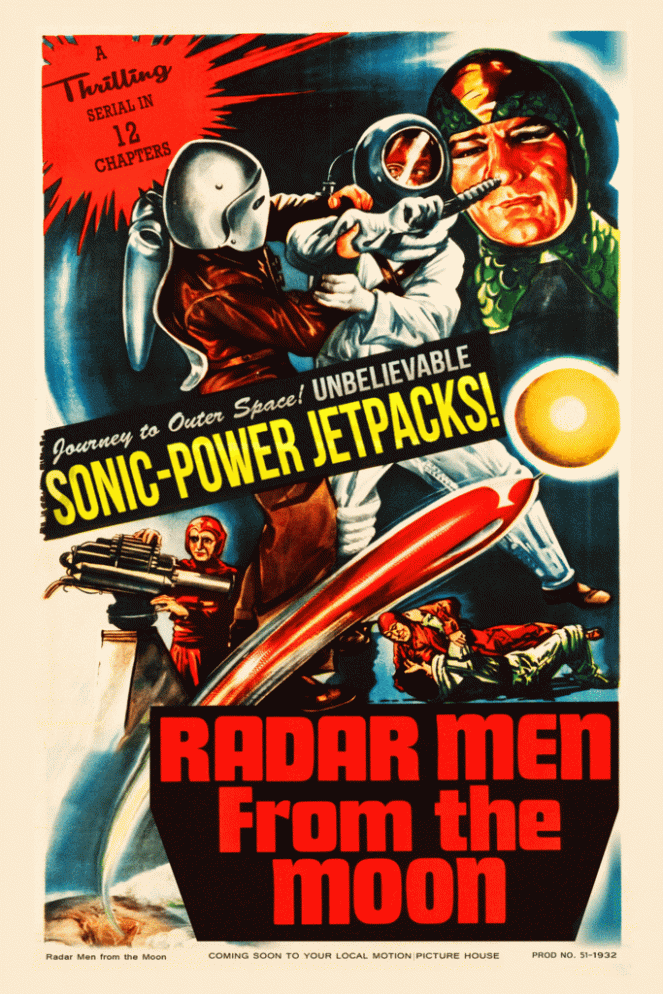 Radar Men From the Moon - Plakate