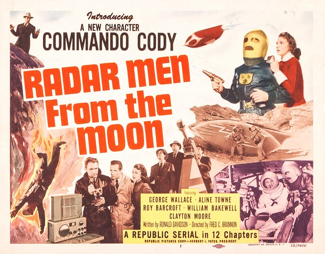 Radar Men From the Moon - Julisteet