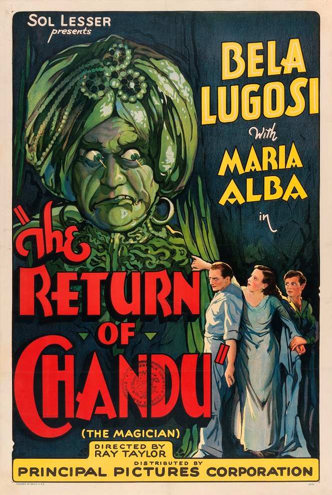 The Return of Chandu - Plakate