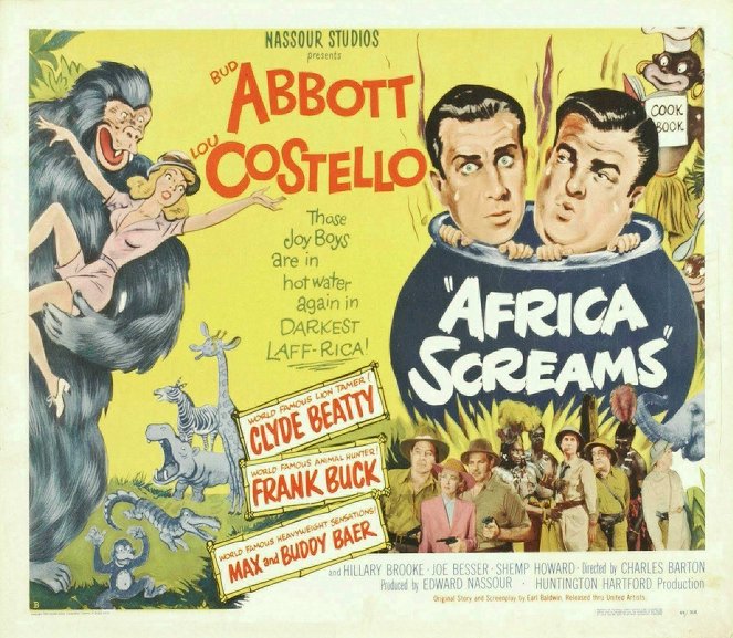 Abbott a Costello: Afrika volá - Plakáty