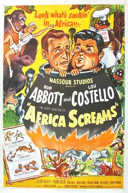Abbott et Costello en Afrique - Affiches