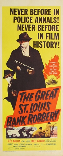 The Great St. Louis Bank Robbery - Cartazes