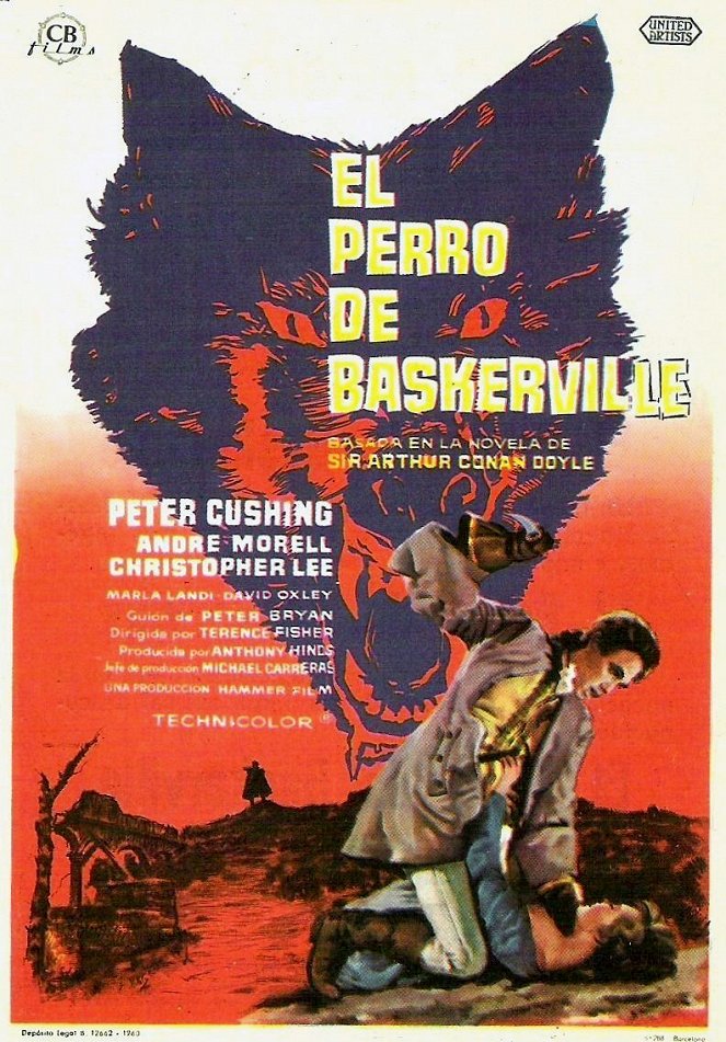 El perro de Baskerville - Carteles