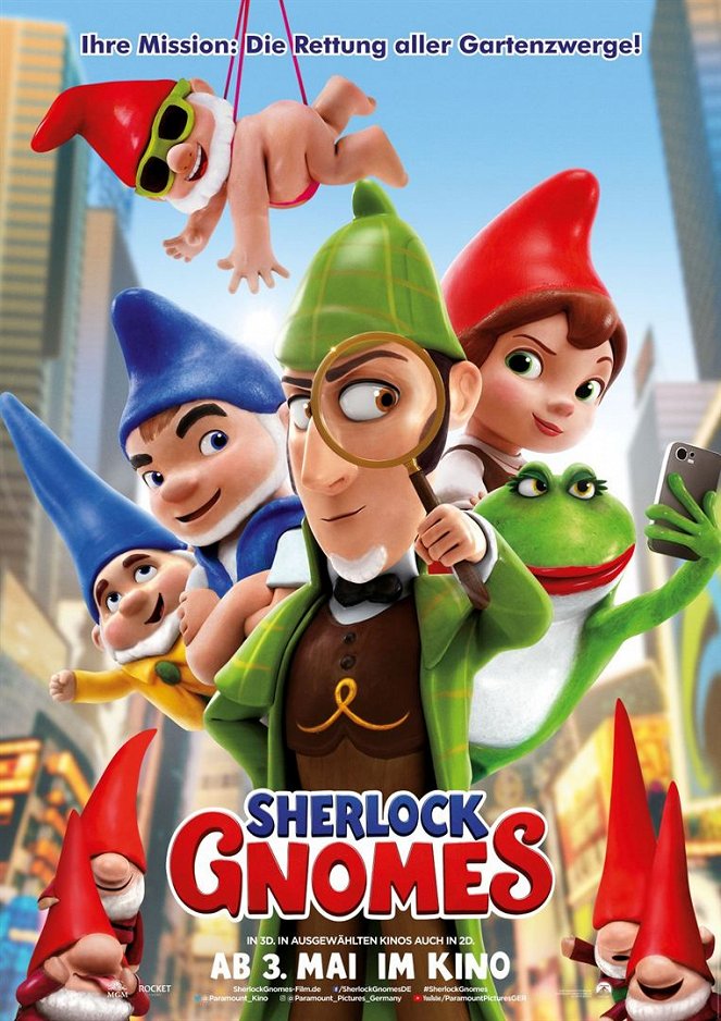 Sherlock Gnomes - Plakate