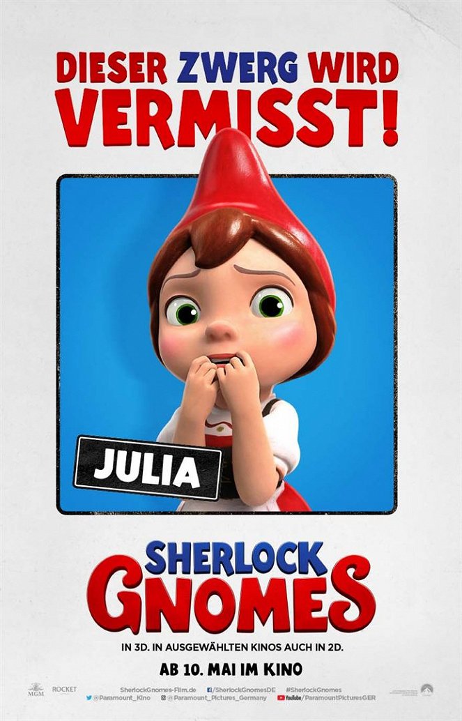 Sherlock Gnomes - Plakate