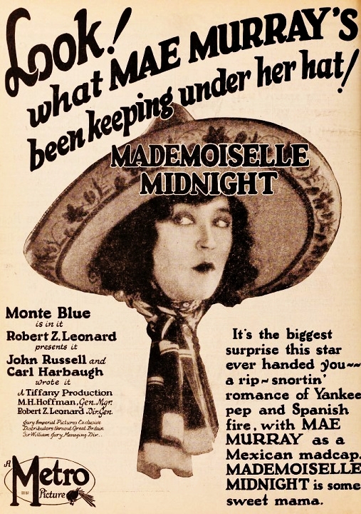 Mademoiselle Midnight - Plakaty