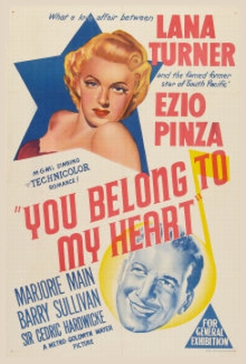 You Belong to My Heart - Posters