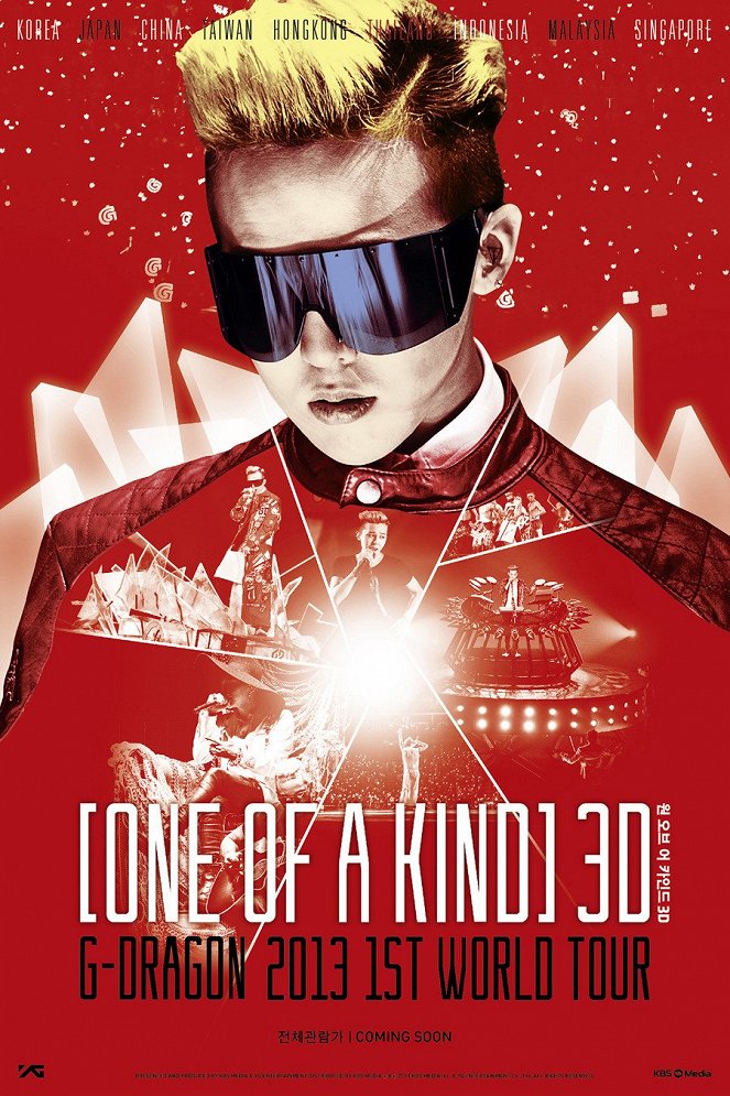 원 오브 어 카인드 3D: G-Dragon 2013 1st World Tour - Plakáty