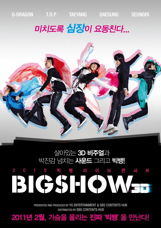 Big Bang Big Show 2010 Live Concert 3D - Posters